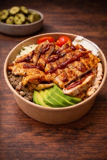 Bbq Soslu Tavuklu Bowl görseli
