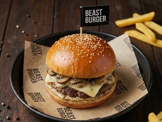 Mushroom Beast Burger görseli