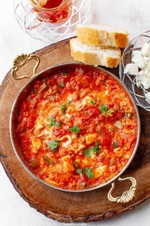 Kaşarlı Menemen görseli