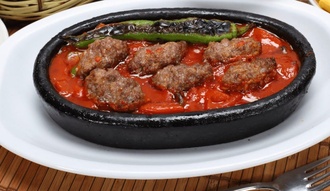 Kiremitte Köfte görseli