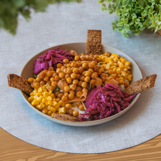 Vegan Proteinli Salata görseli