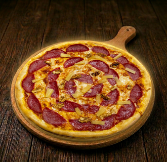 25. Salame Hawaii Pizza (Büyük) görseli