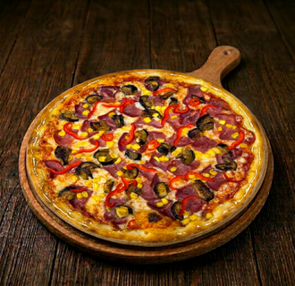 33. Melanzana Kaburgalı Pizza (Büyük) görseli
