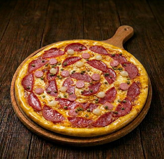 23. Salame Pizza (Büyük) görseli
