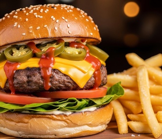 Mexican Burger Menü görseli