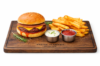 Acılı Harvey Burger görseli