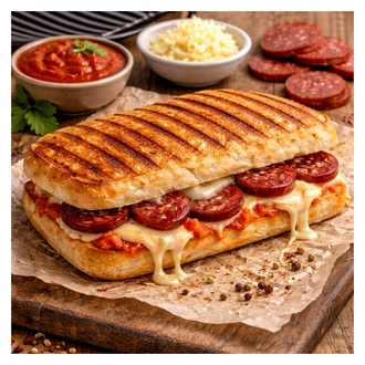 Sucuk, Kaşar görseli