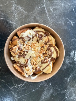 Bubble Waffle Muz Aşkı görseli