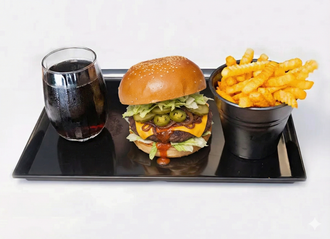 Mexico Spicy Burger Menü görseli