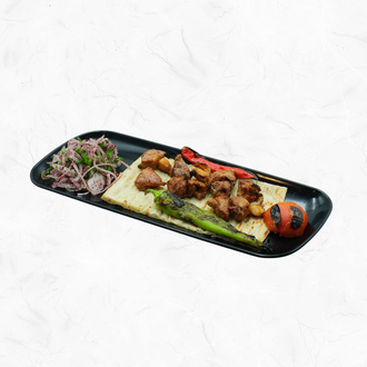 Kuşbaşı Şiş (250 Gr.)+1 Paket 4'Lü Ezme görseli