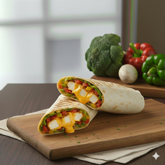 Cheddar Soslu Tavuk Menü görseli