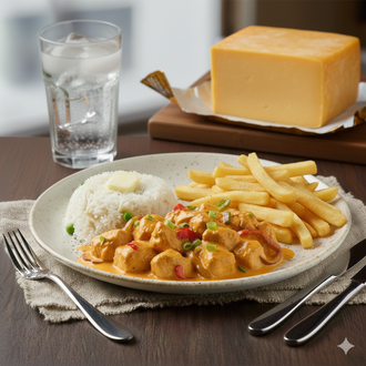 Cheddar Soslu Tavuk (250 G) görseli