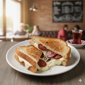 Sucuklu Tost görseli
