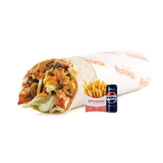 Çıtır Tavuk Specıal Dürüm Menü görseli