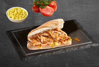 Yarım Ekmek Arası Tavuk Döner görseli