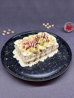 Beyaz Çikolatalı Waffle (Küçük Boy) görseli