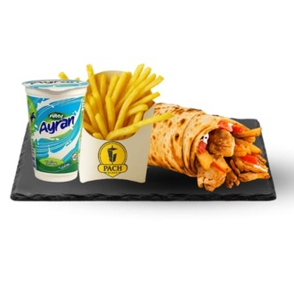 Medium Tavuk Döner Menü görseli