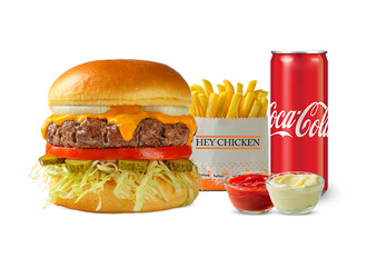 Cheeseburger Menü görseli