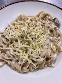 Kremalı Mantarlı Fettuccine görseli