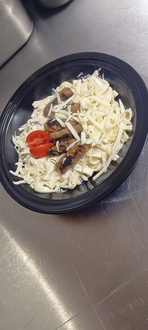 Köfteli Kremalı Mantarlı Fettuccine görseli