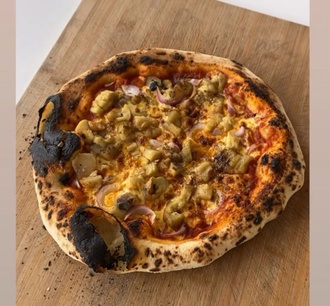 Köz Patlıcanlı Pizza görseli