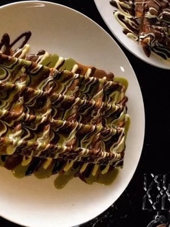 Siyah Beyaz Aşk Waffle görseli