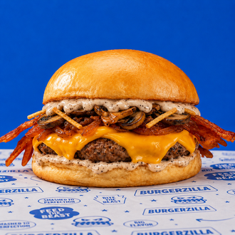 Trüflü Mushroom Burger görseli