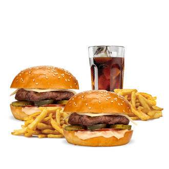 2'Li Mini Burger Sepeti görseli