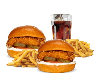 2'Li Mini Çıtır Burger Sepeti görseli
