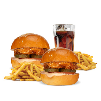 2'Li Mini Schnıtzel Burger Sepeti görseli
