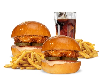 2'Li Mini Schnıtzel Burger Sepeti görseli