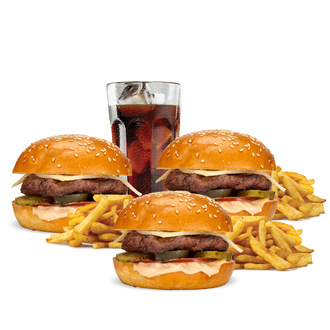 3'Lü Mini Burger Sepeti görseli