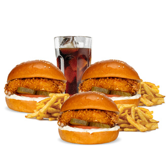 3'Lü Mini Çıtır Burger Sepeti görseli