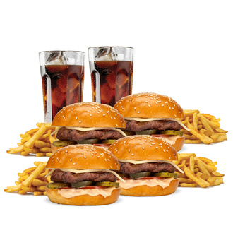 4'Lü Mini Burger Sepeti görseli