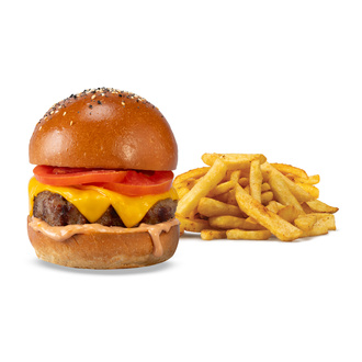 90 Gr Cheese Burger Menü görseli