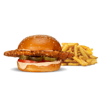 Çocuk Menüsü Schnıtzel Burger Menü görseli