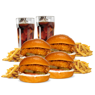 4'Lü Mini Çıtır Burger Sepeti görseli