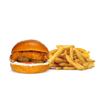 Çocuk Menüsü Çıtır Burger Menü görseli