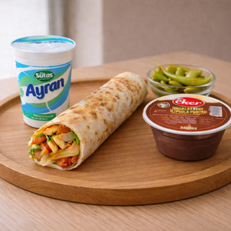 Tavuk Dürüm Menü 1 görseli