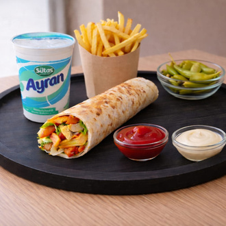 Tavuk Dürüm Menü 2 görseli