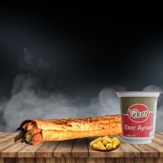 Sd Biggest Tavuk Döner Dürüm Menü(45cm) görseli