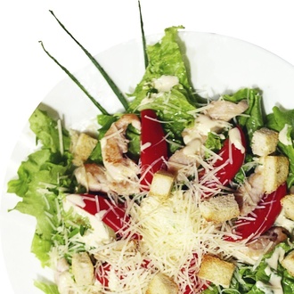 Izgara Tavuklu Sezar Salata görseli