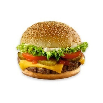 Mantar Soslu Cheeseburger görseli