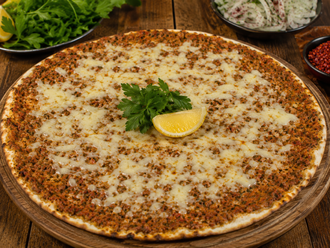 Kaşarlı Lahmacun görseli