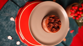 Dark Chocolate Cheesecake Mono görseli