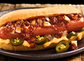 Acılı Hot Dog Sandviç görseli