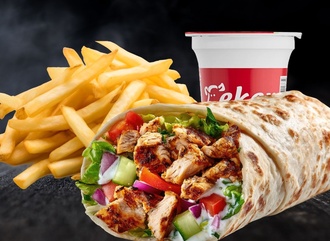 Tavuk Döner Menü görseli