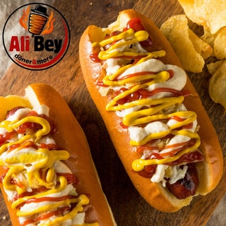 Cheddarlı Hot Dog Sandviç görseli