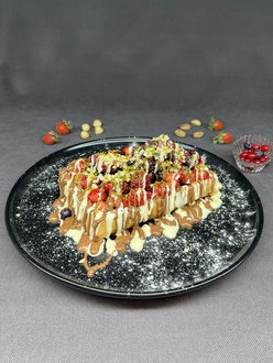 Home Waffle (Büyük Boy) + Coca Cola (330 Ml.) görseli