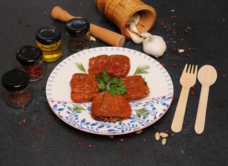 Zeytinyağlı Kuru Biber Dolması görseli